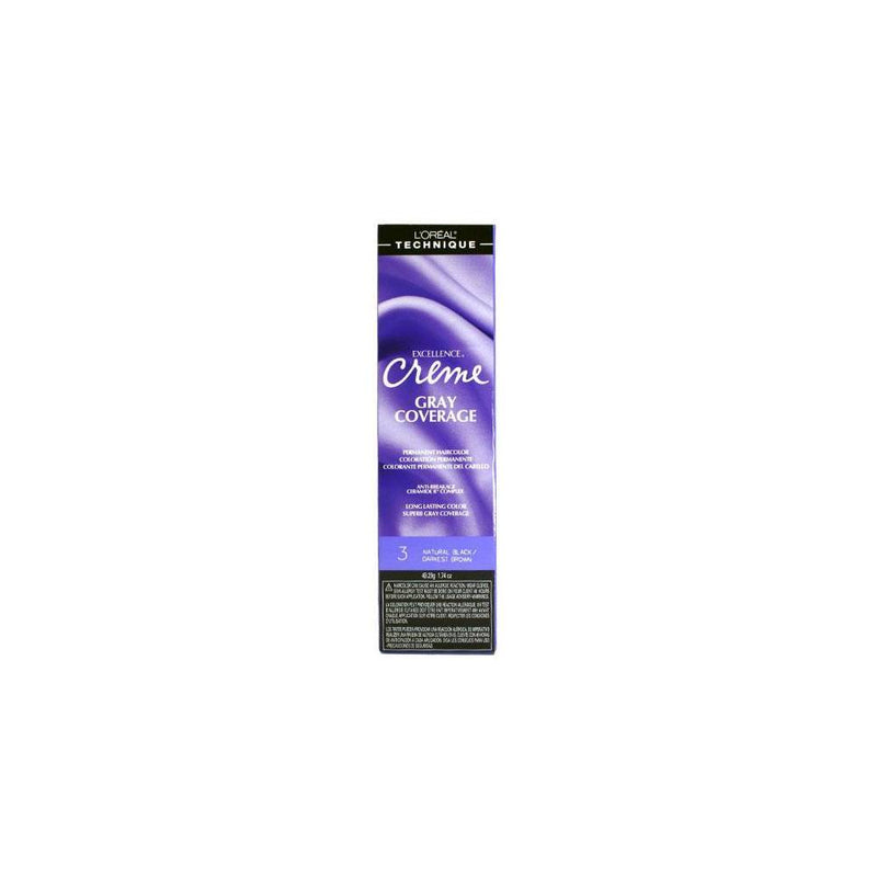 L'Oreal L'Oreal Excellence Creme Permanent Hair Color, Medium Golden Brown No.5.3 Hair Color Lavender