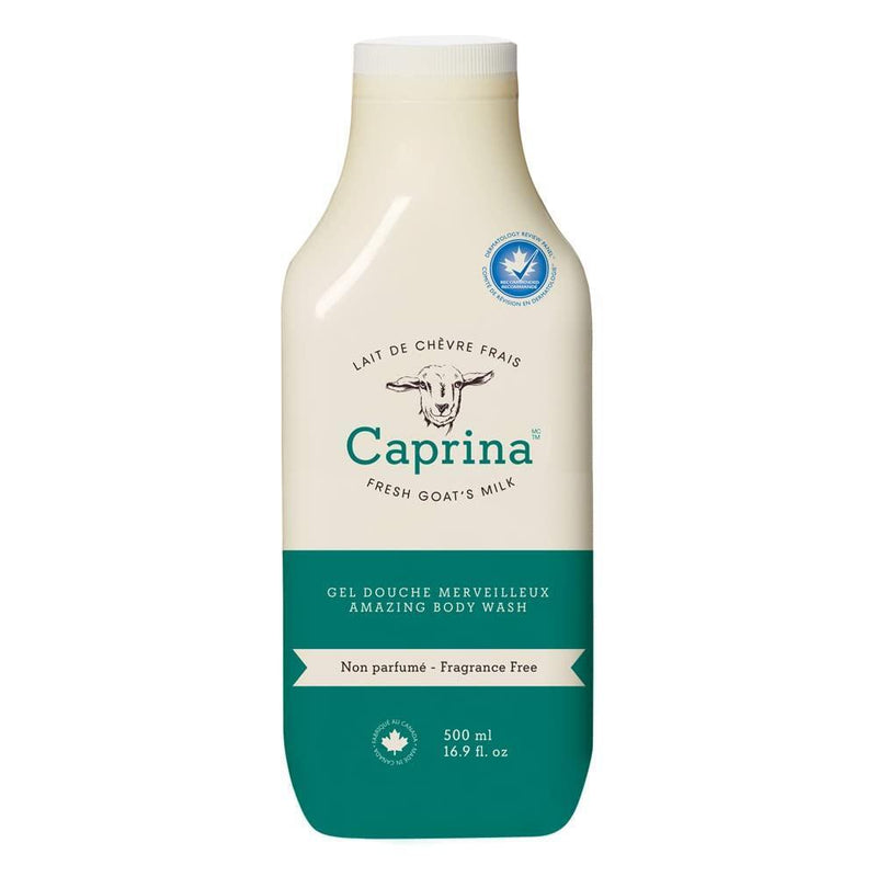 Caprina by Canus Caprina by Canus Fresh Goat's Milk FRAGRANCE FREE Body Wash 16.9 FL OZ Bath & Body