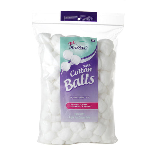 Swisspers Swisspers Cotton Balls, Triple Size Cotton Balls