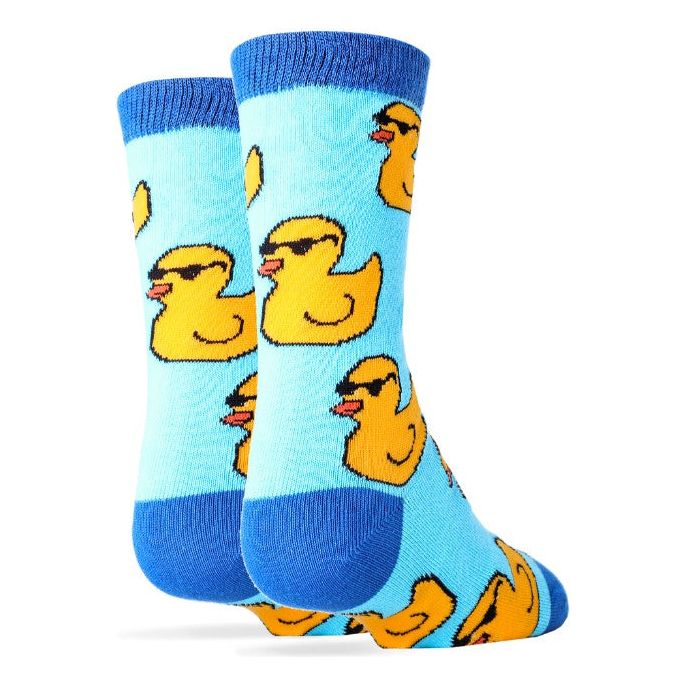 Duckies - Kid's Funny Crew Socks