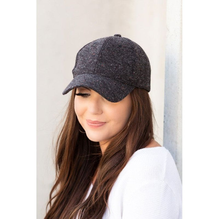 Fall Tweed Ball Cap