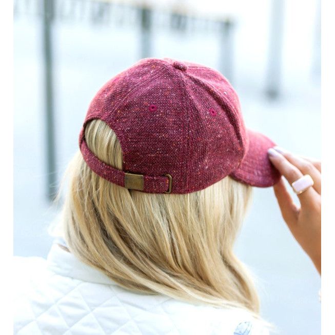 Fall Tweed Ball Cap