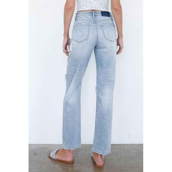 Mid-Rise Loose Fit Jeans