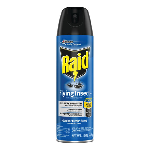 Raid Raid Flying Insect Killer, Outdoor Fresh Scent, 15 Oz Aerosol Can Pest Control