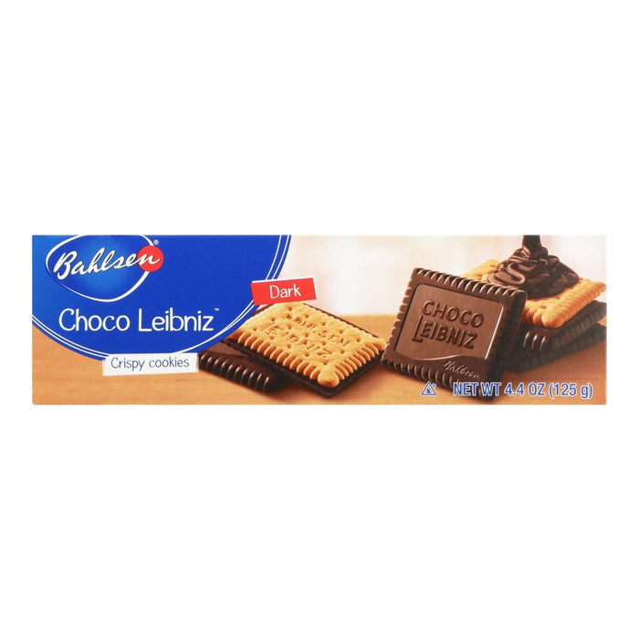 Bahlsen Choco Leibniz Butter & Dark Chocolate (Pack of 12) 4.4 Oz.