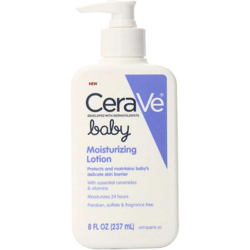 CeraVe CeraVe Baby Moisturizing Lotion 8.00 Fl Oz Lotion & Moisturizer White Smoke