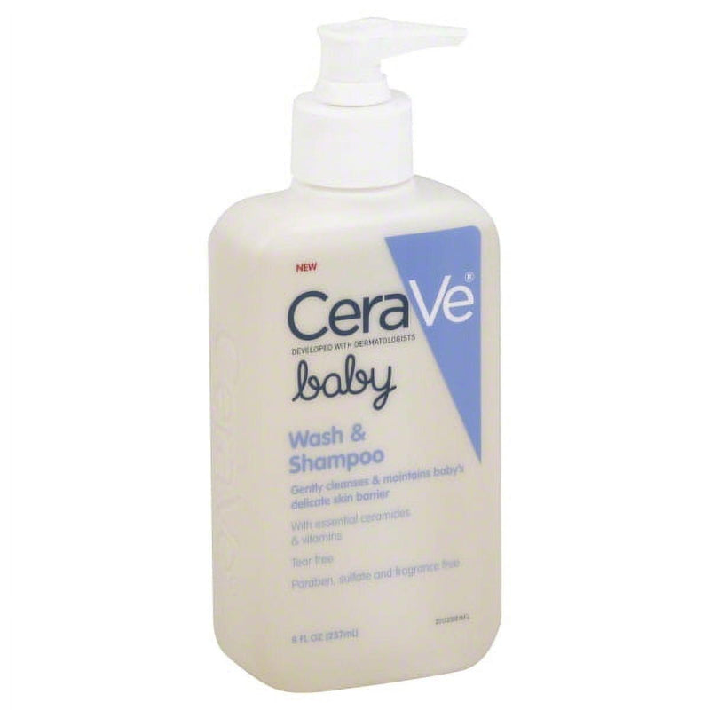 CeraVe CeraVe Baby Wash And Shampoo 8.00 Fl Oz Shampoo