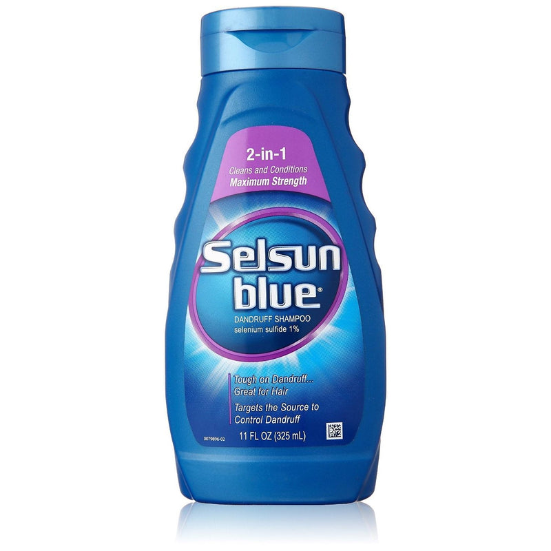Selsun Blue Selsun Blue Shampoo & Conditioner, Cleanse & Condition, 2 In 1 11 Fl Oz Shampoo