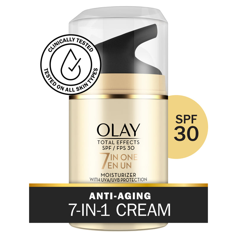 Olay Olay Total Effects 7 In One Face Moisturizer SPF 30, 1.7 Fl Oz Lotion & Moisturizer