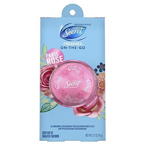 Secret Secret Freshie Paris Rose Invisible Solid Antiperspirant And Deodorant - 0.5oz Deodorant Sky Blue