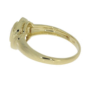 Bids.com .70ct Ruby Diamond Ring 10KT Yellow Gold Rings