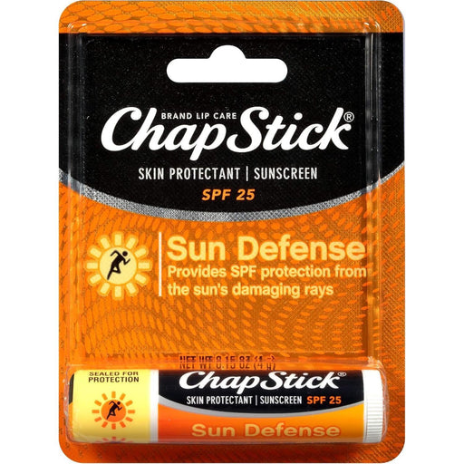 ChapStick ChapStick Lip Care, Sun Defense, SPF 25 Personal Care Black