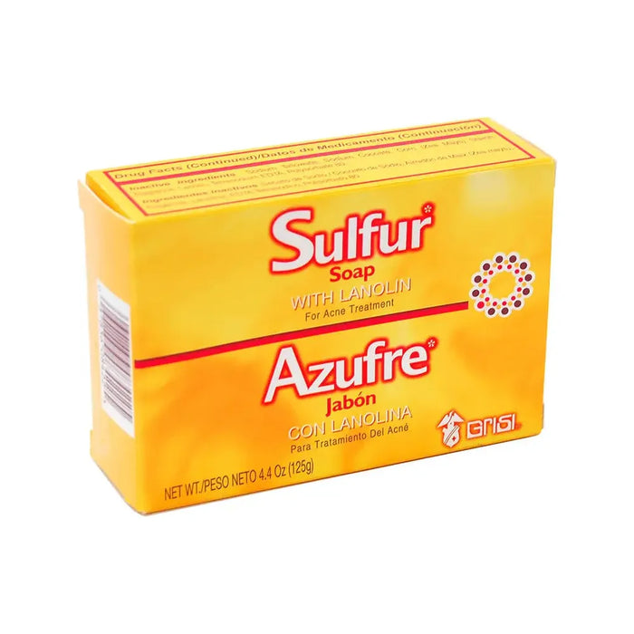 Grisi Azufre (biosulfur) Acne Bar Soap 4.4 oz