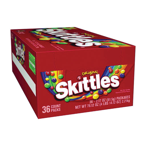 Skittles Skittles Original Chewy Candies, Full Size Fruit Candy Bag - 2.17oz Candy & Chocolate White Smoke