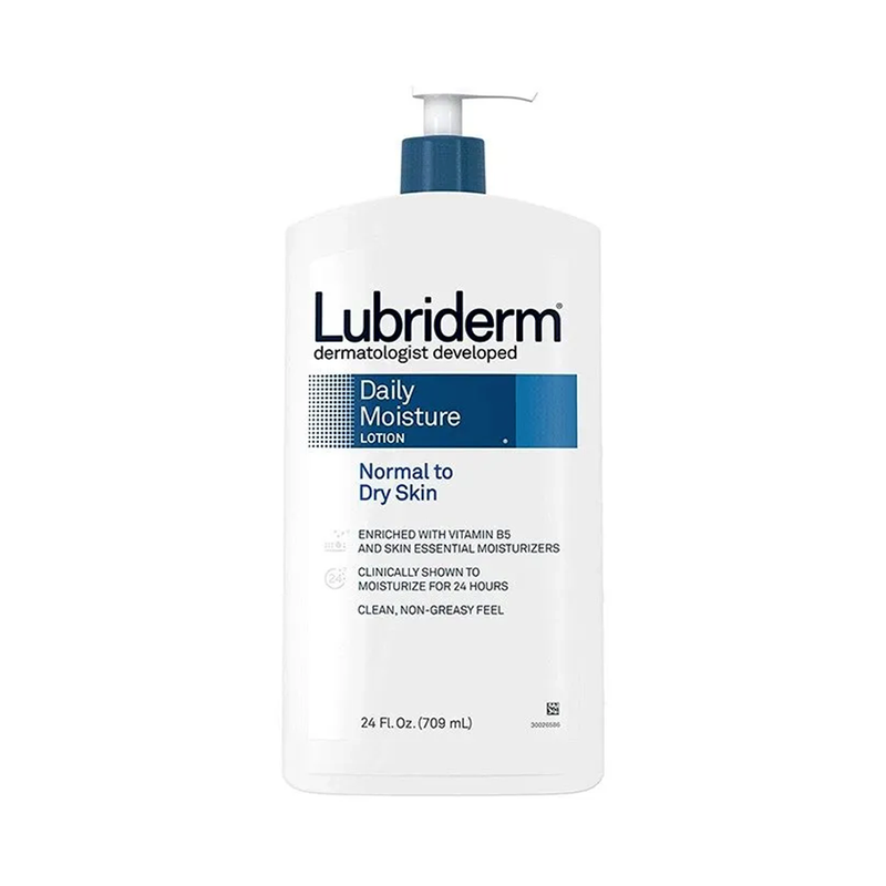 Lubriderm Lubriderm Daily Moisture Hydrating Body Lotion with Pro-Vitamin B5 - 24 fl oz Pump Lotion & Moisturizer
