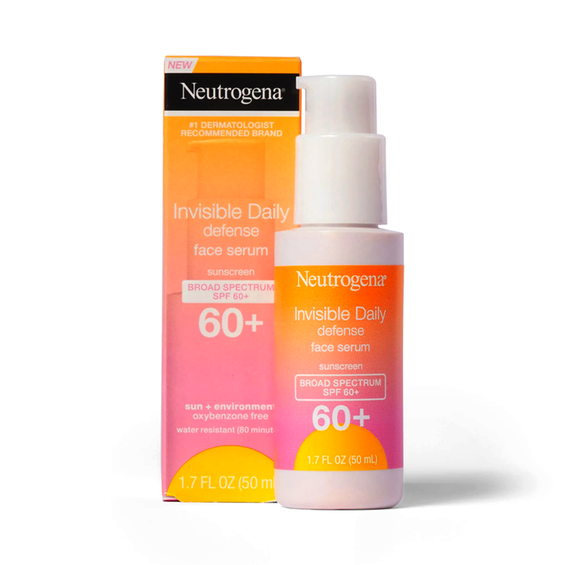 Neutrogena Neutrogena Invisible Daily Defense Sunscreen Face Serum - SPF 60 - 1.7 Fl Oz Sunscreen