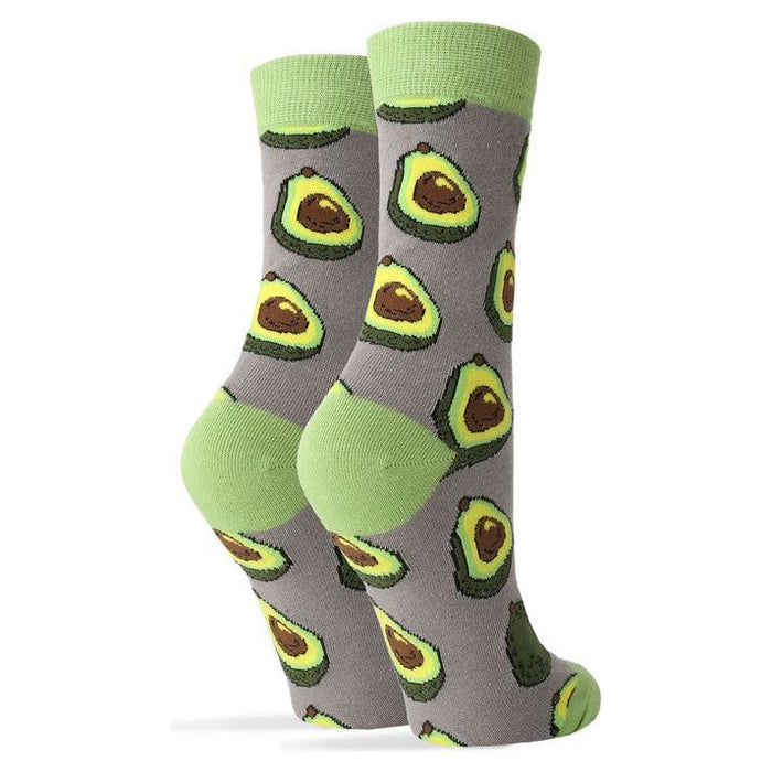 Avocado Life - Women's Funny Crew Socks