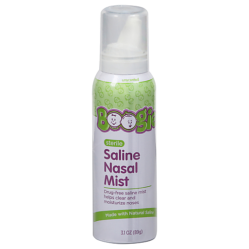 Boogie Boogie Mist Unscented Sterile Saline Spray - 3oz Personal Care