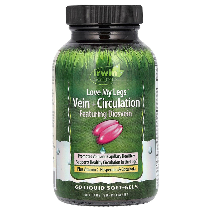Irwin Naturals Vein  Circulation Love My Legs  60  SoftGels Vitamins & Supplements