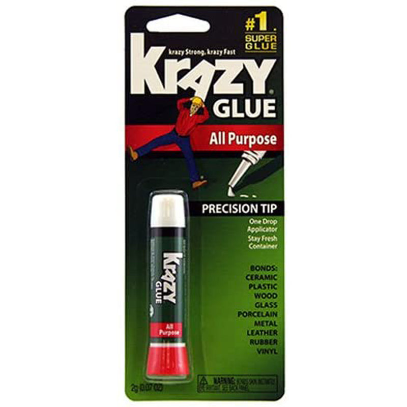 Krazy Glue Krazy Glue Skin Guard Formula Instant All Purpose Hardware Glue & Adhesives Black