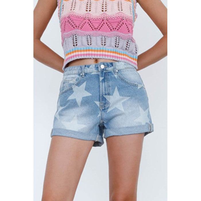 Star Print Shorts