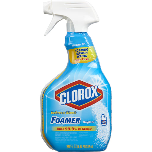 Clorox Clorox Bathroom Foamer With Bleach, Spray Bottle, Ocean Mist, 30 Fluid Ounces Saxophone Care & Cleaning White Smoke