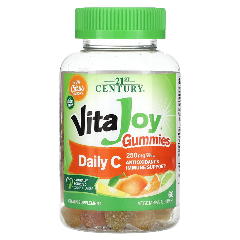 21st Century 21st Century Vitajoy Daily C 250 Mg Gummies, Citrus Vitamins & Supplements