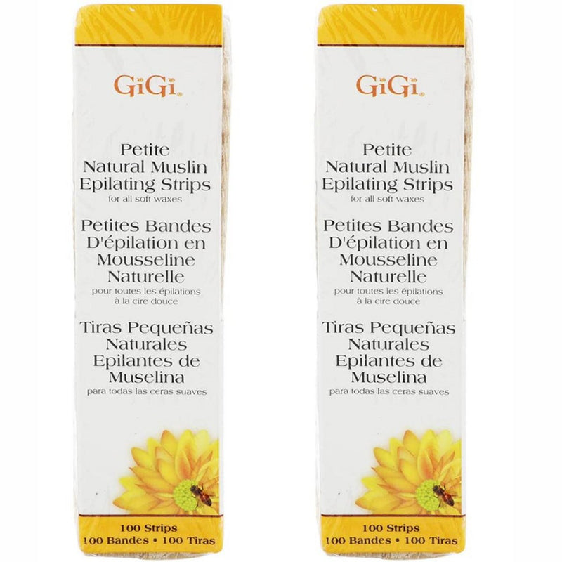GiGi GiGi Natural Muslin Epilating Strips Petite Hair Removal