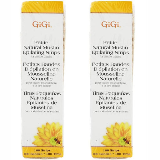 GiGi GiGi Natural Muslin Epilating Strips Petite Hair Removal