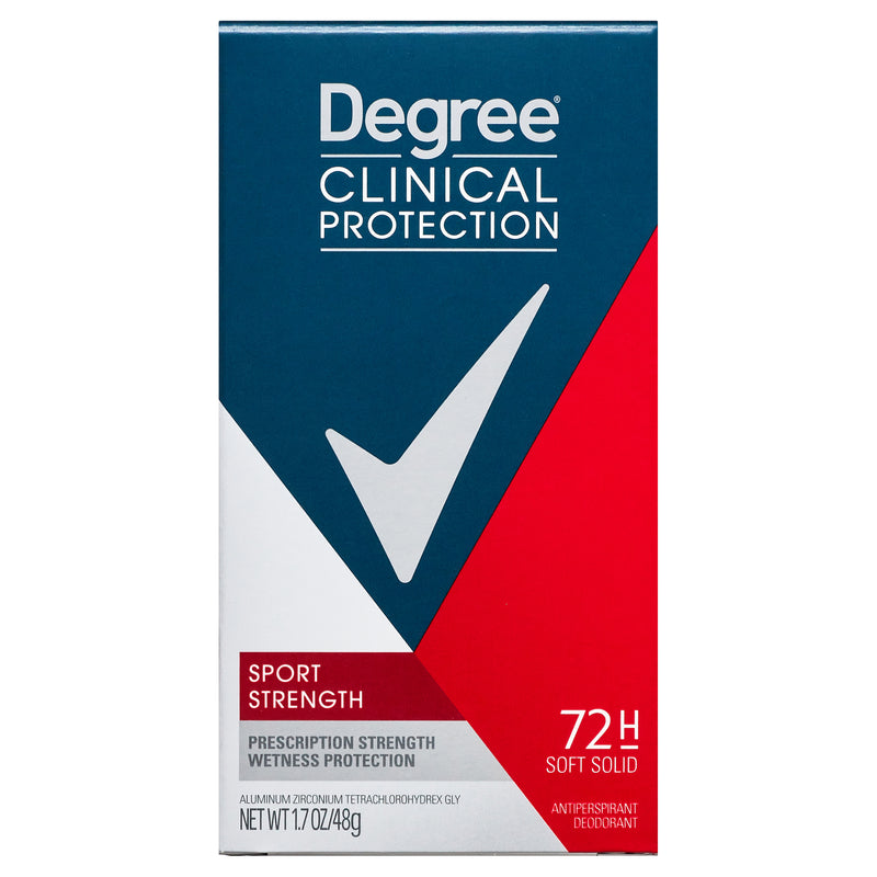 Degree Degree Men Clinical Protection Sport Strength Antiperspirant & Deodorant Stick - 1.7oz Deodorant & Anti-Perspirant