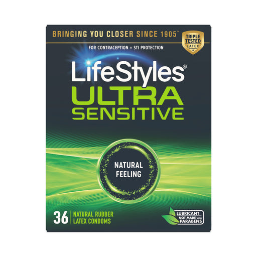 LifeStyles LifeStyles Ultra Sensitive Latex Condoms Condoms