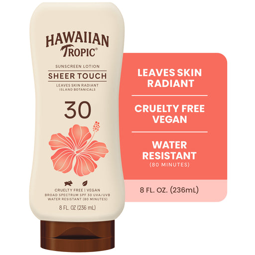 Hawaiian Tropic Hawaiian Tropic Sheer Touch Ultra Radiance Lotion Sunscreen - SPF 30, 8 Fl Oz Sunscreen