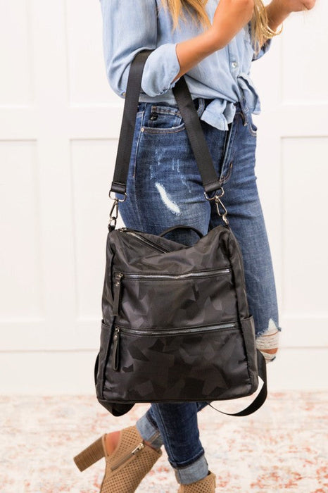 Convertible Backpack Shoulder Handbag