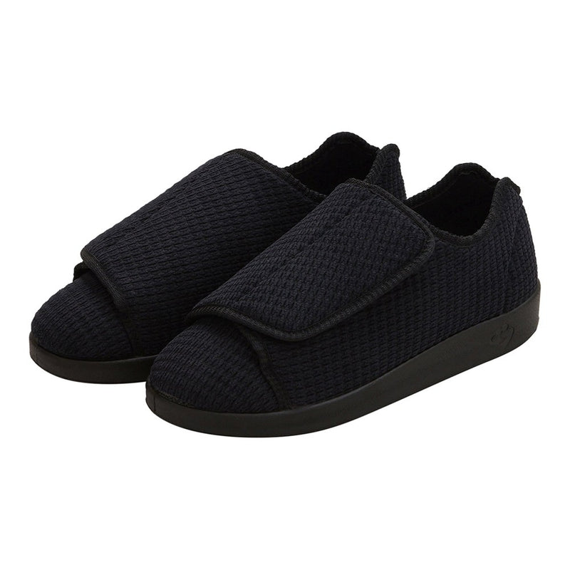 Silverts Silverts Slippers - Black, Size 13 / 2X-Wide Clothing