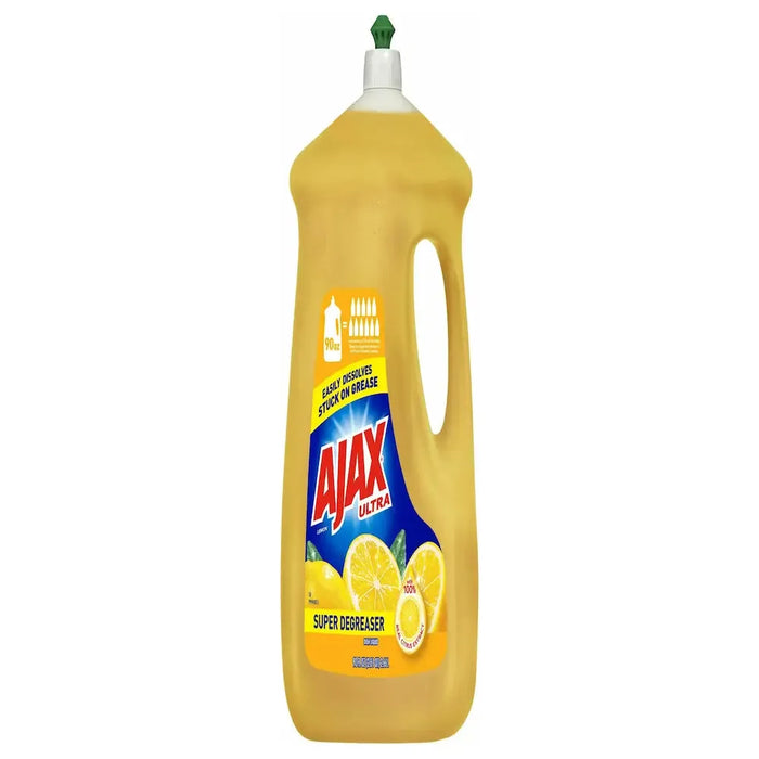 Ajax Dish Wash Soap Lemon 90 Oz - Case - 4 Units