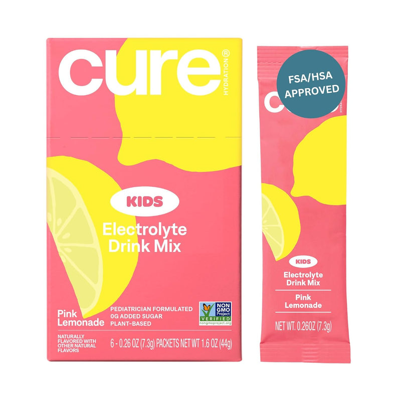 Cure Hydration Cure  Kids Hydration  Pk 6 Plma Hydration Systems