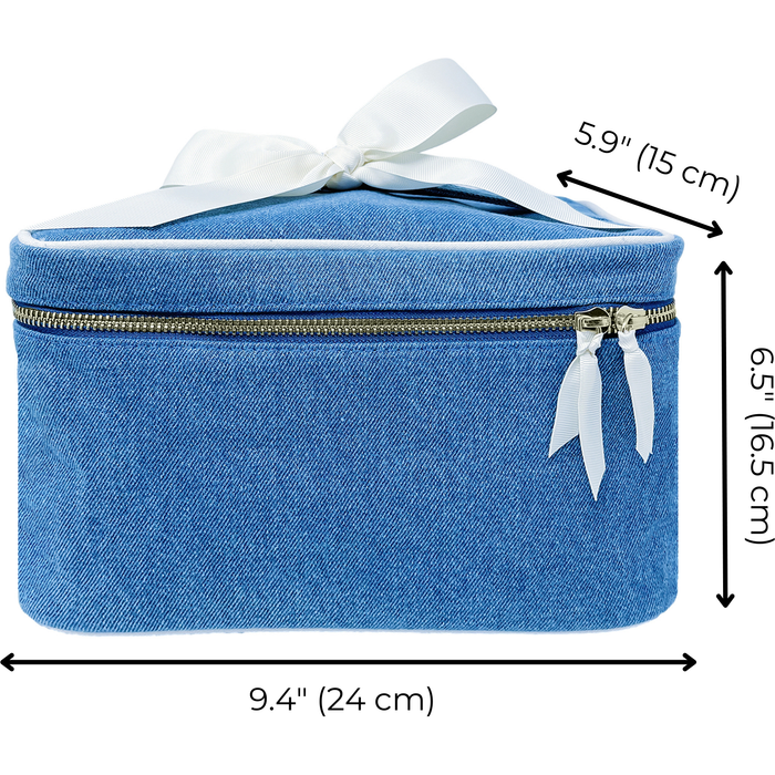 Bag-All - Medium Box Makeup & Toiletry, Denim