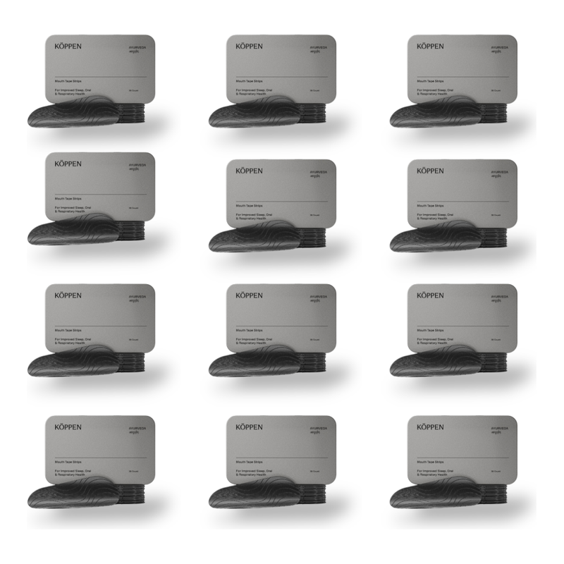 KÖPPEN Myofunctional Mouth Tape | Reduces Dry Mouth & Promotes Nasal Breathing Oral Care