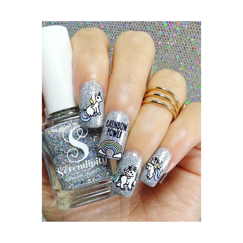 UberChic Beauty Unicorn Love Stamping Plate
