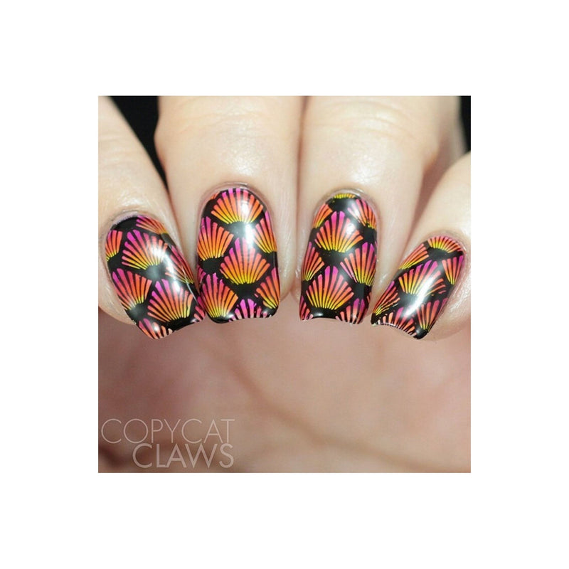 UberChic Beauty Art Deco Flair Stamping Plate