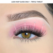 Pink Purée Triple Threat DIY Lashes