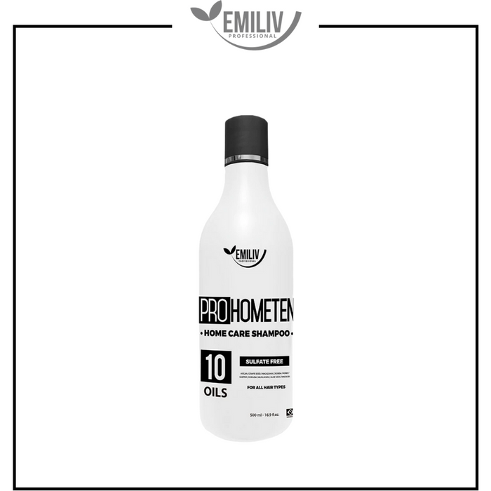 Emiliv Professional™ - Prohometen Home Care Kit - (Shampoo 500 Ml / 16.9 Fl. Oz., Conditioner 500 Ml / 16.9 Fl. Oz. And Mask 300 Ml / 10.14 Fl. Oz.)