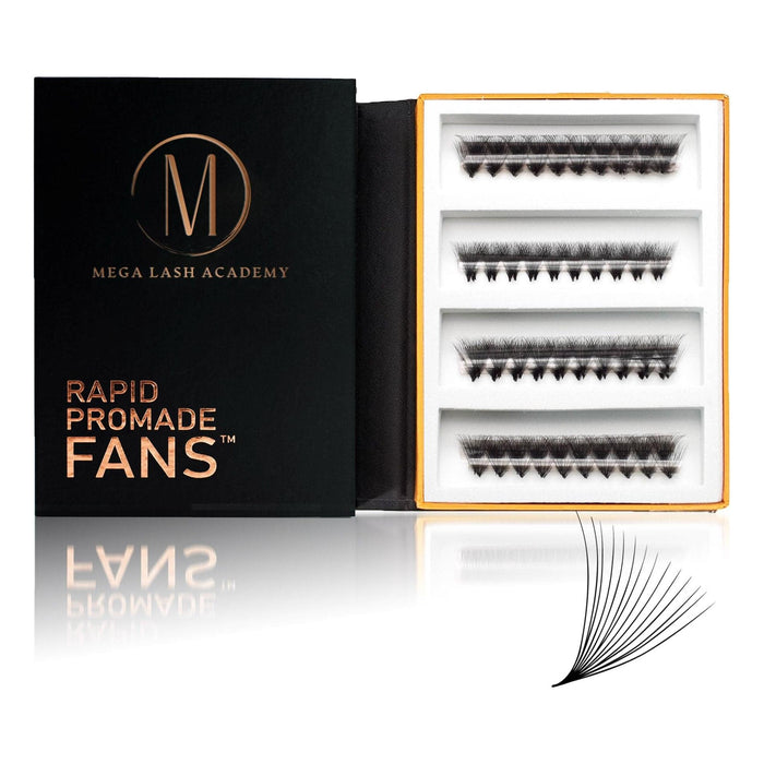 Mega Lash Academy - 14D Mix Rapid Promade Fans® - 1000 Fans 0.05oz.