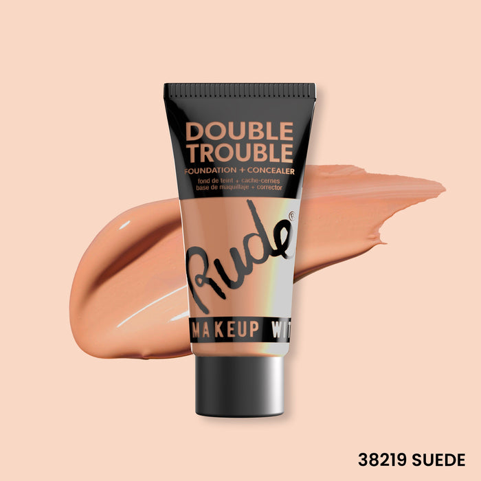 Rude Cosmetics - Rude Cosmetics - Double Trouble Foundation and Concealer