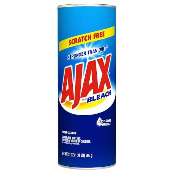 Ajax Cleanser With Bleach 21 Oz - Case - 12 Units