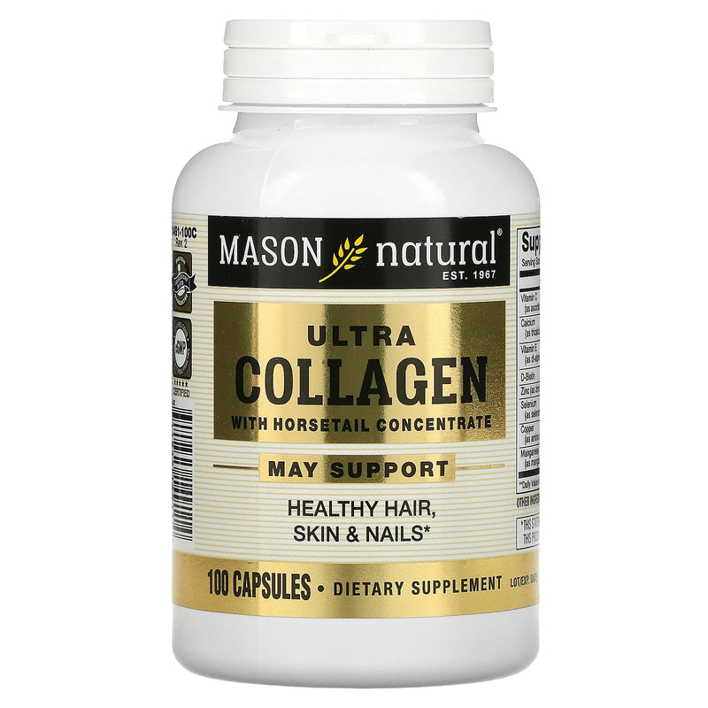 Mason Natural Mason Natural® Ultra Collagen – Beauty Formula Capsules Vitamins & Supplements