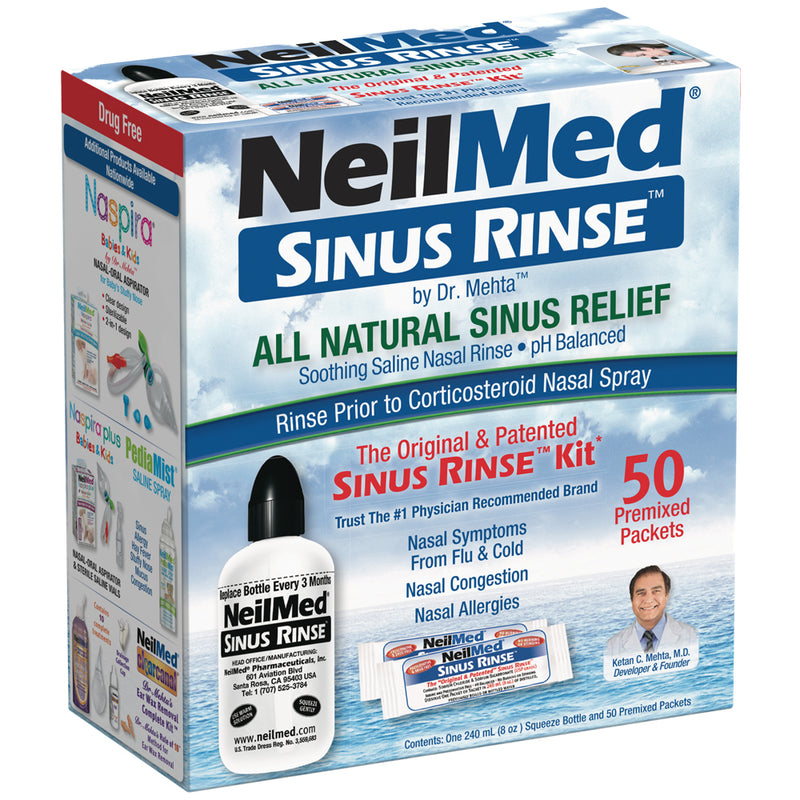 NeilMed NeilMed Pharmaceuticals Original Sinus Rinse Kit Packets - 50ct Health & Beauty