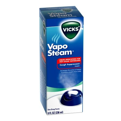 Vicks Vicks Vapo Steam Camphor Cough Suppressant Health & Beauty White Smoke