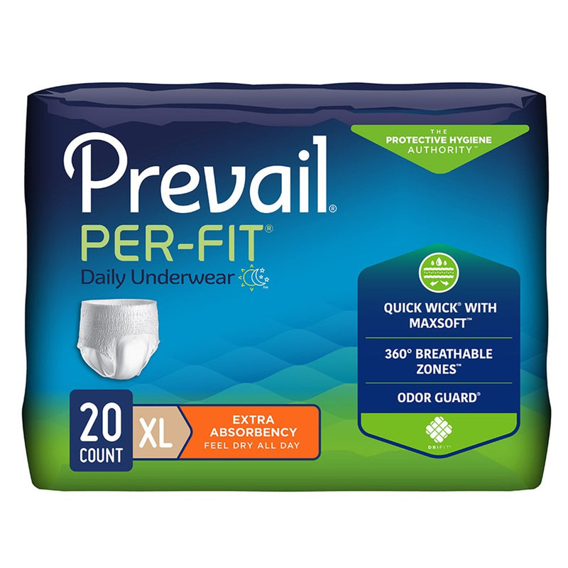 Prevail Prevail Disposable Underwear X-Large Underwear