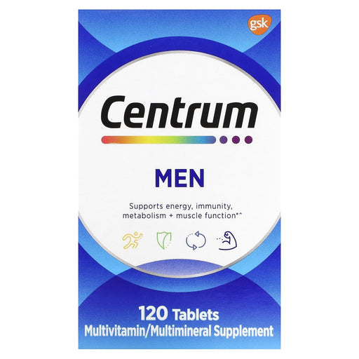 Centrum Centrum Multivitamin/Multimineral Supplement, Men, Tablets Vitamins & Supplements